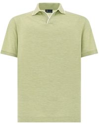 Paul & Shark - Open-Collar Polo Shirt - Lyst