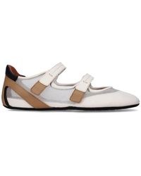 Premiata - Mary Janes Touch-Strap Ballet Flats - Lyst