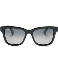 Maui Jim - Hanohano Square-Frame Sunglasses - Lyst
