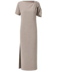 Studio Nicholson - Robe Mi-Longue Palaestra À Fronces - Lyst