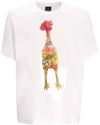 Paul Smith - Rubber Chicken-Print T-Shirt - Lyst