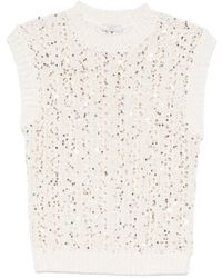 Peserico - Débardeur À Sequins - Lyst