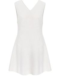 Lisa Yang - Nyna V-Neck Mini Dress - Lyst