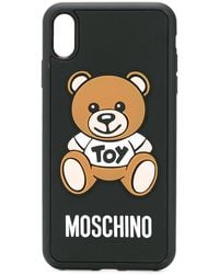 Moschino Toy Teddy Iphone Xs Max Case - Black