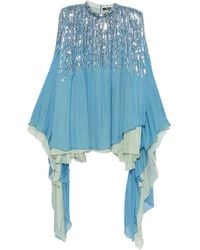 Amen - Tina Sequin-Embellished Mini Dress - Lyst