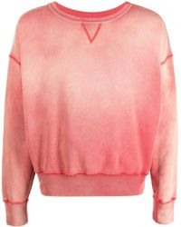 Maison Margiela - Faded-effect Cotton Sweatshirt - Lyst