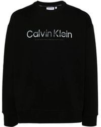 Calvin Klein - Diffused Logo Sweatshirt - Lyst