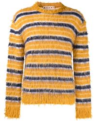 Marni - Striped Long-Sleeve Sweater - Lyst