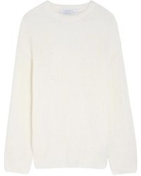 Another Tomorrow - Ribbed-Knit Sweater - Lyst