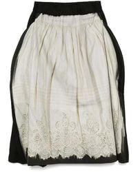 IA London - Graphic-Print Skirt - Lyst