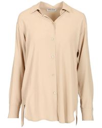 Al Duca d'Aosta - Oversized Silk Shirt - Lyst