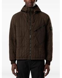 Stone Island - Veste Matelassée 4100015 En Nylon Ultralight Quilted-Tc - Lyst