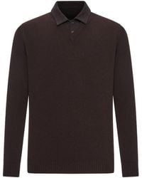 Roberto Collina - Poloshirt aus Baumwoll-Piqué - Lyst