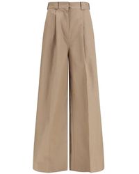 Balenciaga - High-Waisted Flared Trousers - Lyst