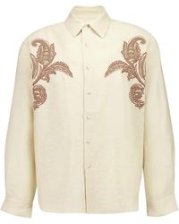 Commas - Chemise Brodée À Manches Longues - Lyst