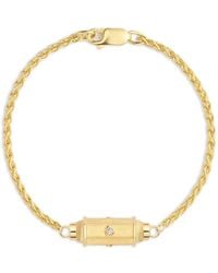 Marie Lichtenberg - 18Ct Micro Coco Diamond Bracelet - Lyst