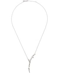 Shaun Leane - Rose Thorn Single Drop Pendant Necklace - Lyst