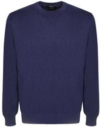 Dell'Oglio - Crew-Neck Knitted Cashmere Sweater - Lyst