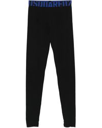 DSquared² - Logo-Waistband Leggings - Lyst