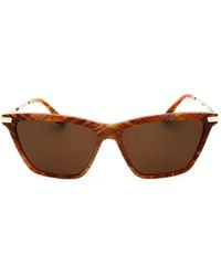 Victoria Beckham - Tortoiseshell-Effect Cat-Eye Sunglasses - Lyst