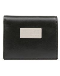 MM6 by Maison Martin Margiela - Logo-plaque Leather Wallet - Lyst