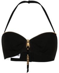 Moschino - Sweetheart-neck Halterneck Bralette - Lyst