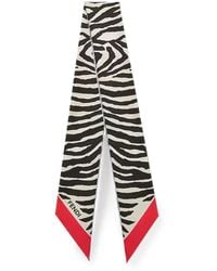 Fendi - Pañuelo Wrappy De Seda Con Tigre Estampado - Lyst