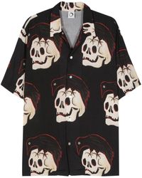 Endless Joy - Nevermore Skull-print Shirt - Lyst