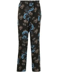 Undercover - Printed Straight-Leg Trousers - Lyst