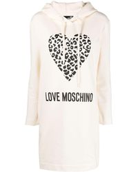 Love Moschino - Printed Dress - Lyst