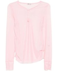 OPEN YY - Mesh Hooked T-Shirt - Lyst