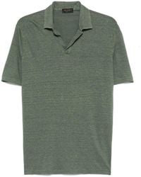 Dell'Oglio - Linen T-Shirt - Lyst