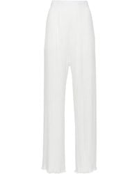 Lanvin - Pleated Trousers - Lyst