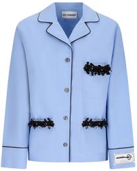 Des Phemmes - Camicia Con Decorazione - Lyst