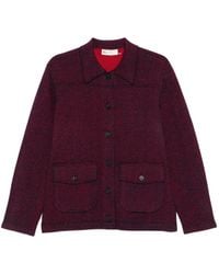 Tory Burch - Wool Camp Jacket - Lyst