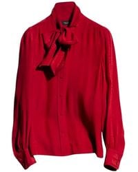 Gucci - Chemise En Jacquard À Col Lavallière - Lyst
