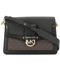 Michael Kors Jessie Tweekleurige Schoudertas - Zwart