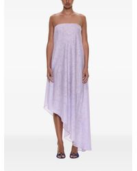Christopher Esber - Light Leak Jacquard Strapless Dress - Lyst