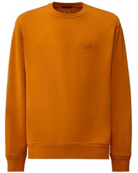 C.P. Company - Logo Crew-Neck Sweater - Lyst