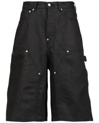 Rivet & Hide - Stud-Detail Baggy Shorts - Lyst