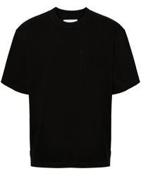 Sacai - Drop-Shoulder Cotton T-Shirt - Lyst