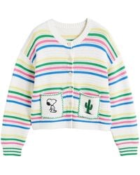 Chinti & Parker - X Snoopy Peanuts Vacation Cardigan - Lyst