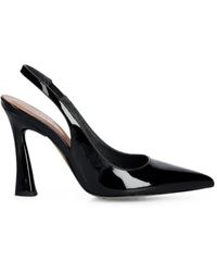 JONAK PARIS - Dressy Patent-Finish Leather Slingback Pumps - Lyst