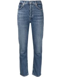Citizens of Humanity - Charlotte High Waist Straight Leg Jeans - Lyst