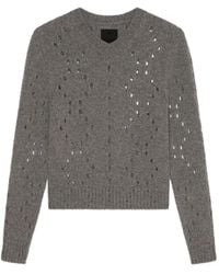 Givenchy - Pullover Mit V-Ausschnitt - Lyst