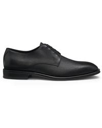 BOSS - Lace-Up Derby Shoes - Lyst