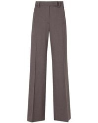 Seventy - Pressed-Crease Wide-Leg Trousers - Lyst