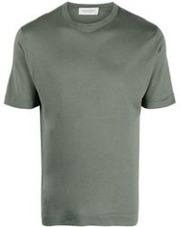 John Smedley - Katoenen T-shirt - Lyst