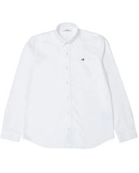 Edmmond Studios - Duck Oxford Embroidered-Logo Shirt - Lyst