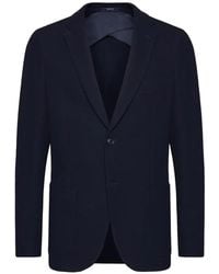BOGGI - Buttoned Long-Sleeve Blazer - Lyst